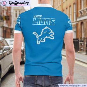 detroit lions heartbeat polo shirt, detroit lions fan shirt for sale