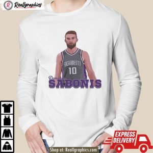 domantas sabonis sacramento kings basketball shirt