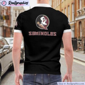 florida state seminoles american flag polo shirt, seminoles gifts for fans