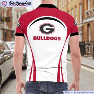 georgia bulldogs curve casual polo shirt, bulldogs clothing