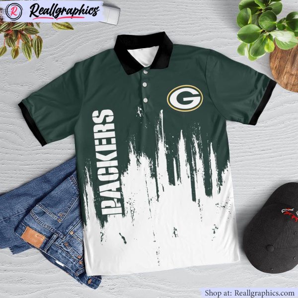 green bay packers lockup victory polo shirt, packers fan shirt for sale