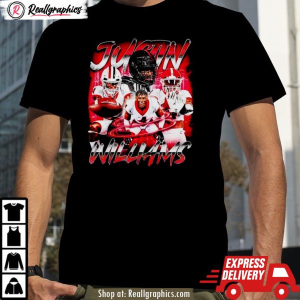 justin williams georgia bulldogs vintage shirt