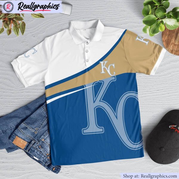 kansas city royals comprehensive charm polo shirt, kansas city royals gear