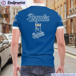 kansas city royals heartbeat polo shirt, kc royals fan shirt for sale