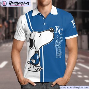 kansas city royals snoopy polo shirt, kc royals gifts