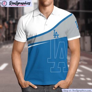 los angeles dodgers comprehensive charm polo shirt, los angeles dodgers gifts