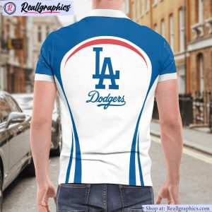 los angeles dodgers curve casual polo shirt, dodgers apparel