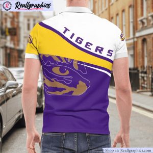 lsu tigers comprehensive charm polo shirt, lsu tigers gear