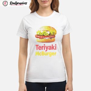 mcdonalds teriyaki mcburger shirt
