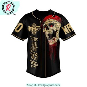 memphis may fire custom baseball jersey