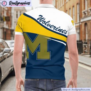 michigan wolverines comprehensive charm polo shirt, wolverines team gifts