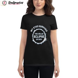 my eyes survived the solar eclipse of 2024 shirt