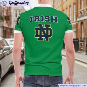 notre dame fighting irish heartbeat polo shirt, fighting irish fan shirt