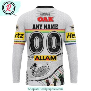 nrl penrith panthers personalized 2024 indigenous kits hoodie