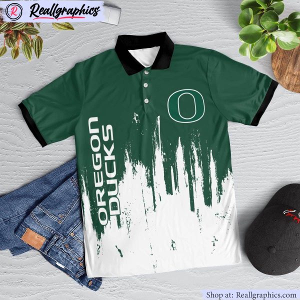 oregon ducks lockup victory polo shirt, oregon ducks apparel