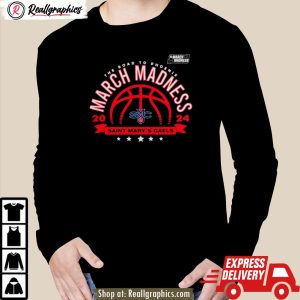 saint mary's gaels 2024 basketball the road to phoenix march madness shirt