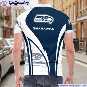 seattle seahawks magic team logo polo shirt, seahawks merchandise