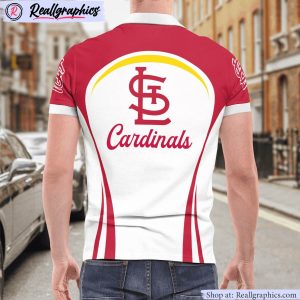 st louis cardinals curve casual polo shirt