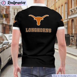 texas longhorns american flag polo shirt, texas longhorns clothing