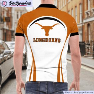 texas longhorns curve casual polo shirt, texas longhorns apparel