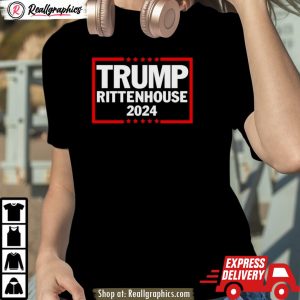 trump rittenhouse funny 2024 unisex shirt
