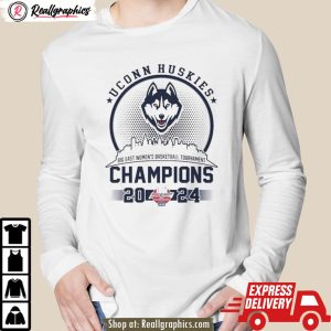 uconn huskies big east champions 2024 skylines shirt