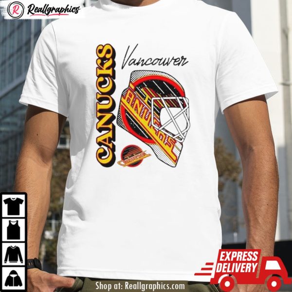 vancouver canucks ice hockey helmet logo shirt