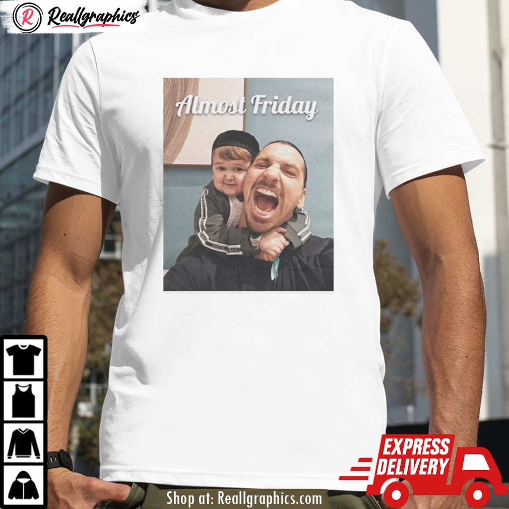 zlatan ibrahimovic and hasbulla magomedov almost friday shirt