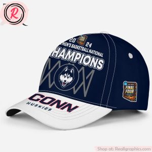 2024 final four champions uconn huskies classic cap - navy