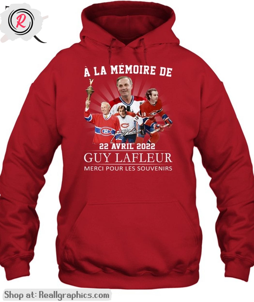 a la memoire de 22 avril 2022 guy lafleur merci pour les souvenirs unisex shirt