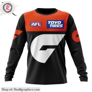 afl greater western sydney giants personalized 2024 home aop shirt, hoodie, sweatshirt