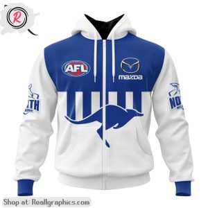 afl north melbourne football club personalized 2024 away aop shirt, hoodie, sweatshirt