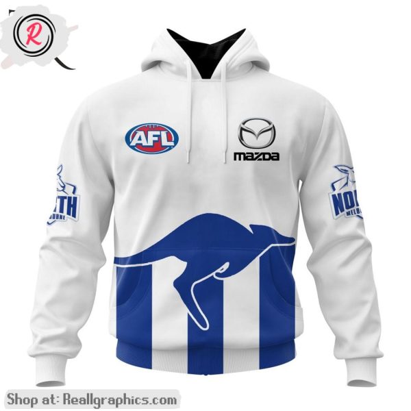 afl north melbourne football club personalized 2024 bounding roo aop shirt, hoodie, sweatshirt