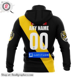 afl richmond tigers personalized 2024 home aop shirt, hoodie, sweatshirt