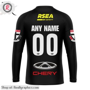 afl st kilda football club personalized 2024 home aop shirt, hoodie, sweatshirt