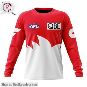 afl sydney swans personalized home aop shirt, hoodie, sweatshirt