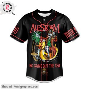 alestorm no grave but the sea custom baseball jersey shirt style