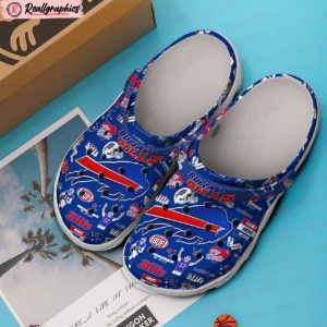 buffalo bills nfl classic crocs shoes, bills shoes