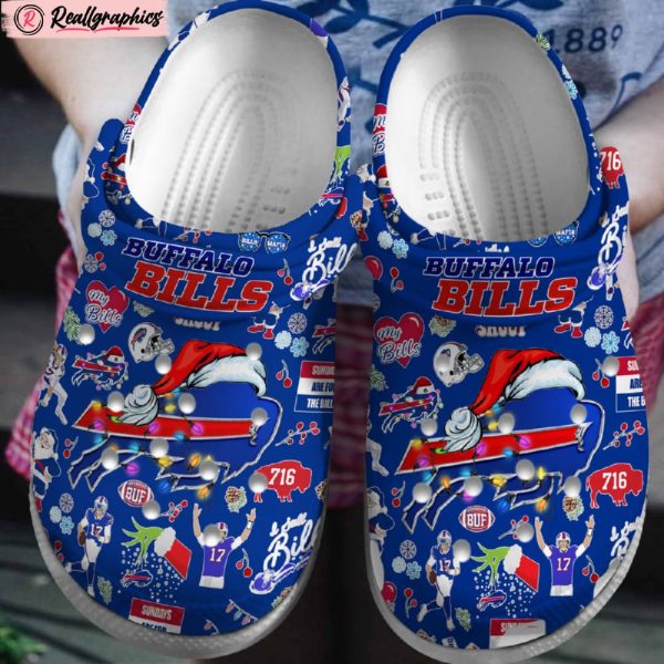 buffalo bills nfl classic crocs shoes, bills team gifts