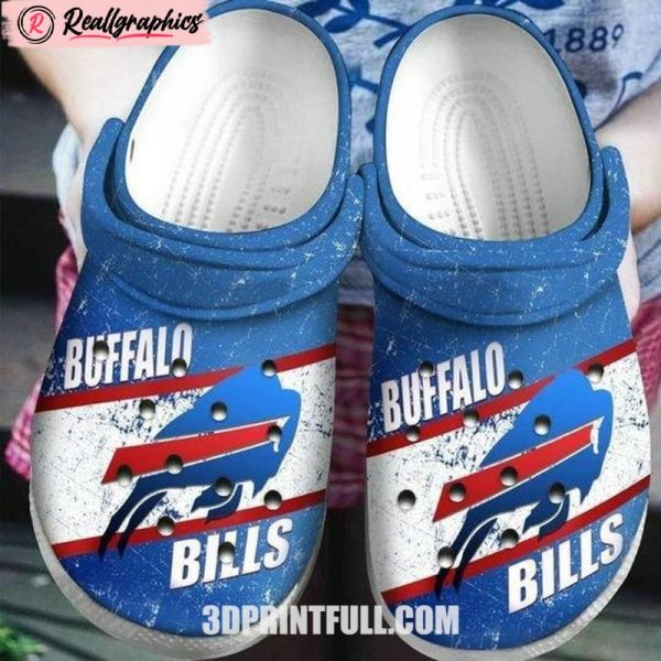 buffalo bills nfl football personalized crocband clog unisex fashion style for women men, bills gifts