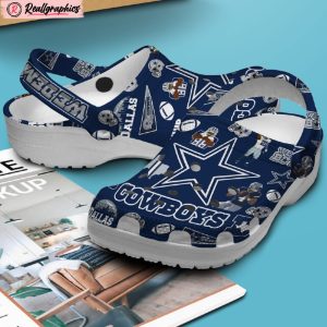 dallas cowboys nfl classic crocs shoes, cowboys football team gifts