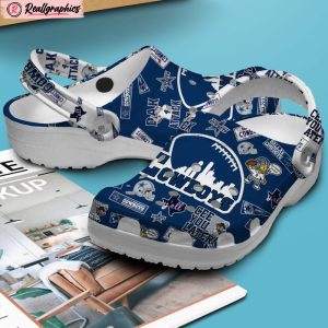 dallas cowboys nfl classic crocs shoes, dallas cowboys footwear