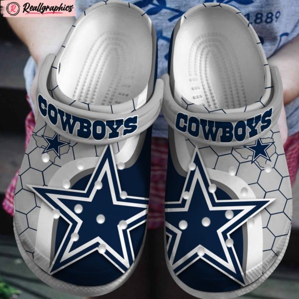 dallas cowboys nfl classic crocs shoes, dallas cowboys unique gifts