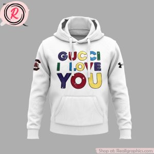 gucci i love you south carolina gamecocks women's basketball 3d hoodie