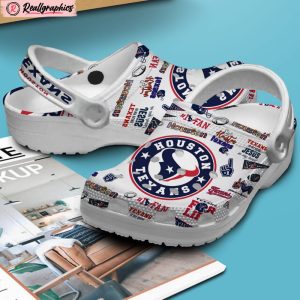 houston texans nfl classic crocs shoes, texans merchandise