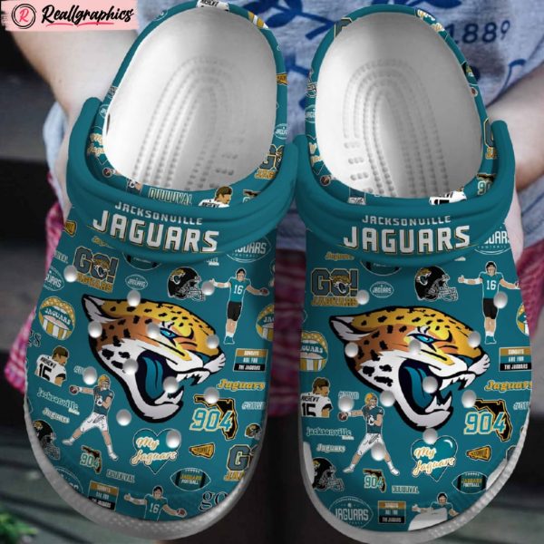 jacksonville jaguars nfl classic crocs shoes, jaguars merch