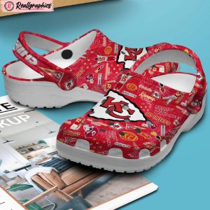 kansas city chiefs nfl christmas 3d printed classic crocs shoes, chiefs team gifts