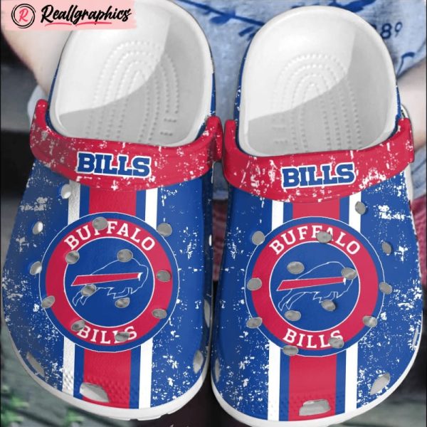 nfl buffalo bills football crocs shoes comfortable clogs crocband for men women, bills team gifts