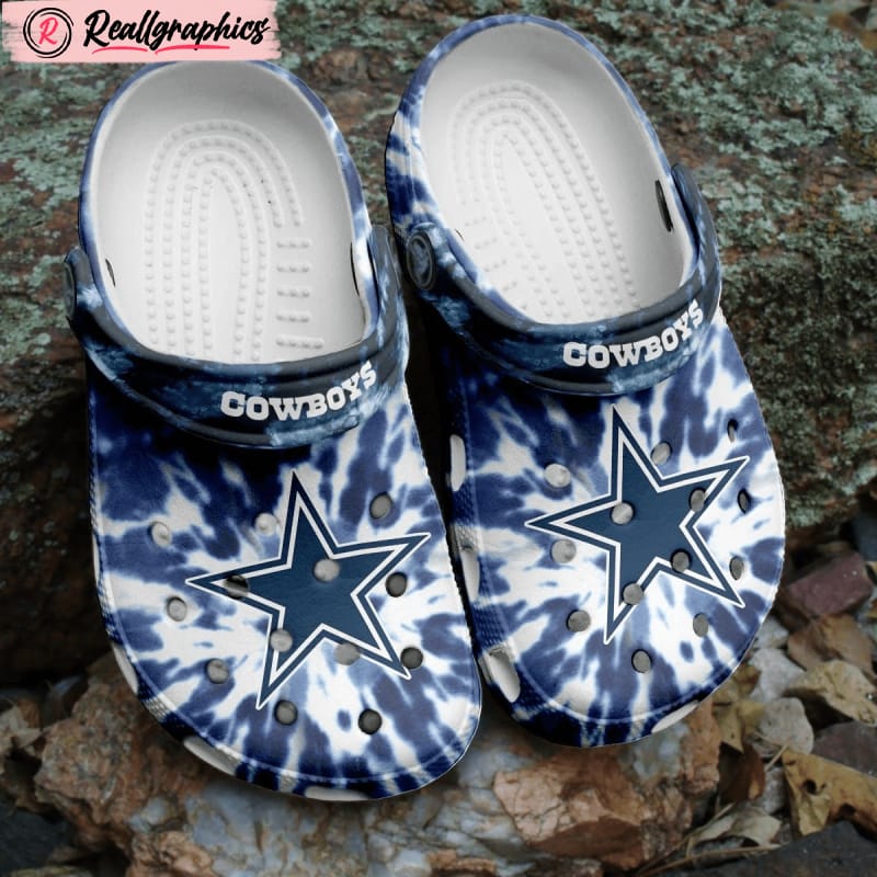 dallas cowboys 3d printed crocs: perfect gifts for nfl fans