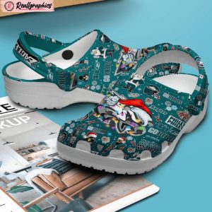 philadelphia eagles nfl 3d printed classic crocs shoes and kids, philadelphia eagles footwear